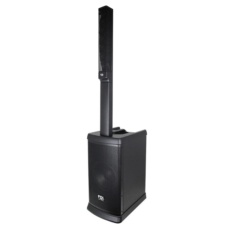 FS-T888 Bluetooth TWS Sound Tower Speaker โ 420W Power, Karaoke System w/ 2 Wireless Microphones