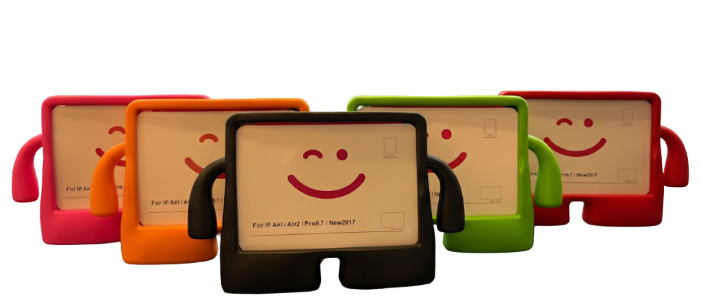Kids Shockproof Tablet Cover with Handles & Stand for iPad Air 1 9.7 / Air 2 9.7 / Pro 9.7 / 2017 iPad
